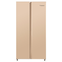 双鹿(SONLU )466升 对开门冰箱风冷无霜一级能效节能双变频大容量双开门家用冰箱玫瑰金BCD-466WSVYD