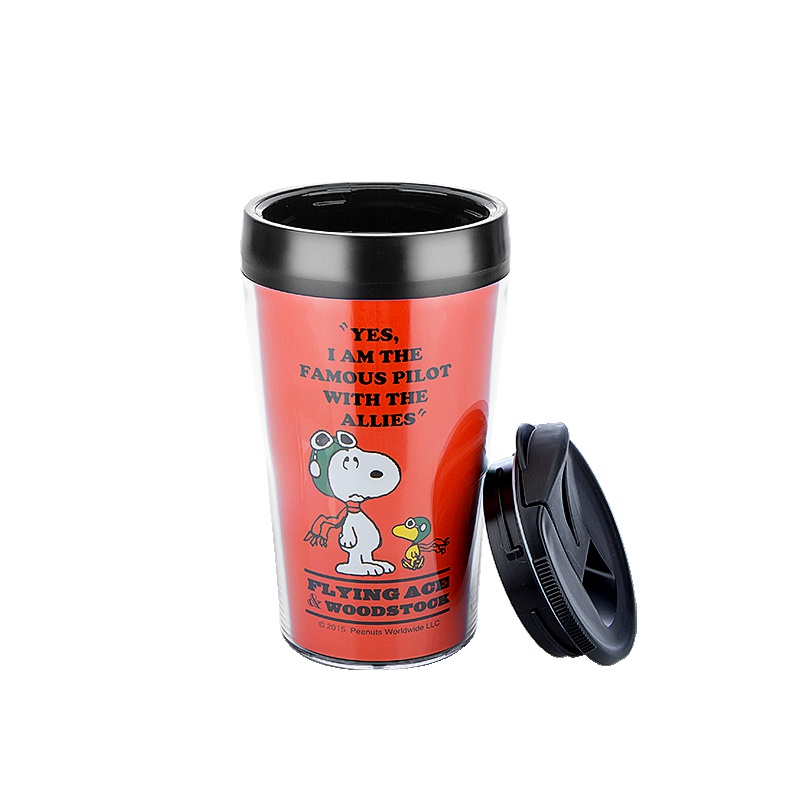 skater斯卡通耐热杯子320ml凯达日本进口水杯直饮塑料咖啡杯