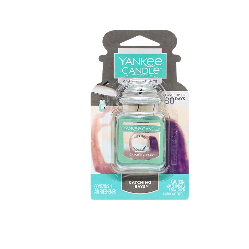 yankee candle扬基进口香薰固体车载挂饰香氛汽车香膏芳香车卡魅力光芒 净重30g