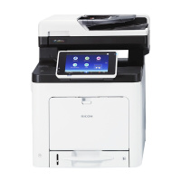 理光(Ricoh)SP C360SFNw A4彩色激光一体机 双面 复印 扫描 传真 四合一 30页/分钟 无线带输稿器