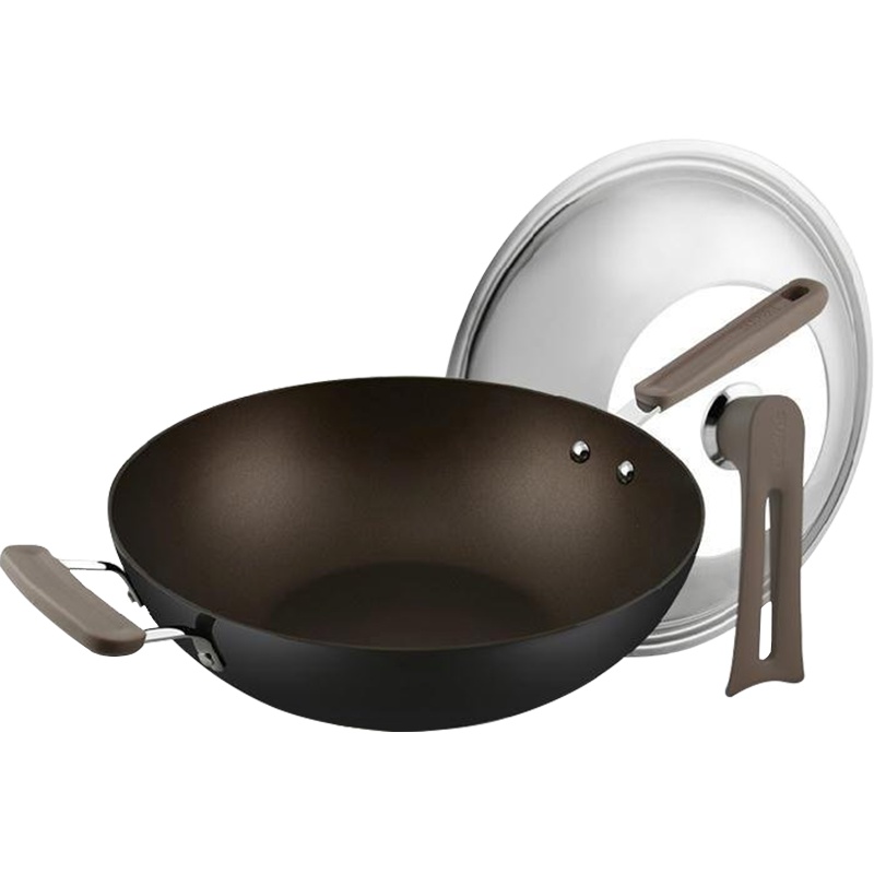 苏泊尔(SUPOR)不粘锅少油烟炒锅.可立盖/PC30Y2/4/赠护锅铲 -T