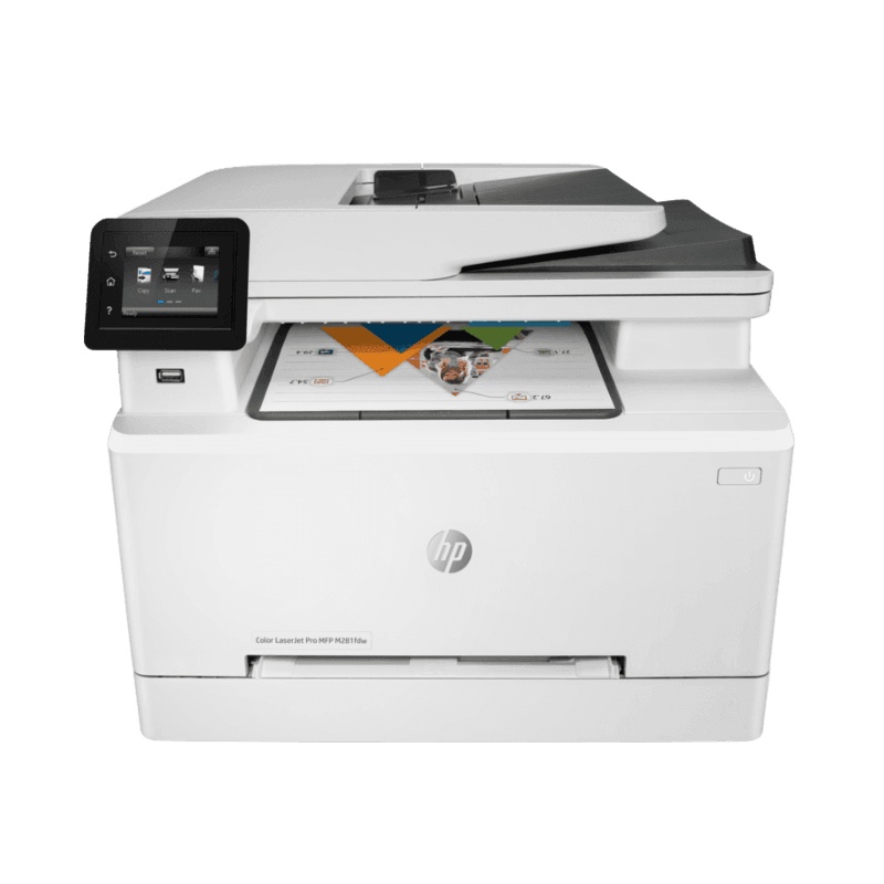 惠普HP LaserJet Pro M281fdw A4彩色激光一体机打印复印一体机自动双面打印无线打印复印扫描传真惠普M281FDW彩色激光打印机一体机家用学生无线手机打印一体机