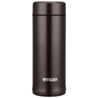虎牌(tiger)双层真空保温杯 MMP-A25C 250ml 炫棕色TV 不锈钢迷你水杯 男女便携可爱杯子
