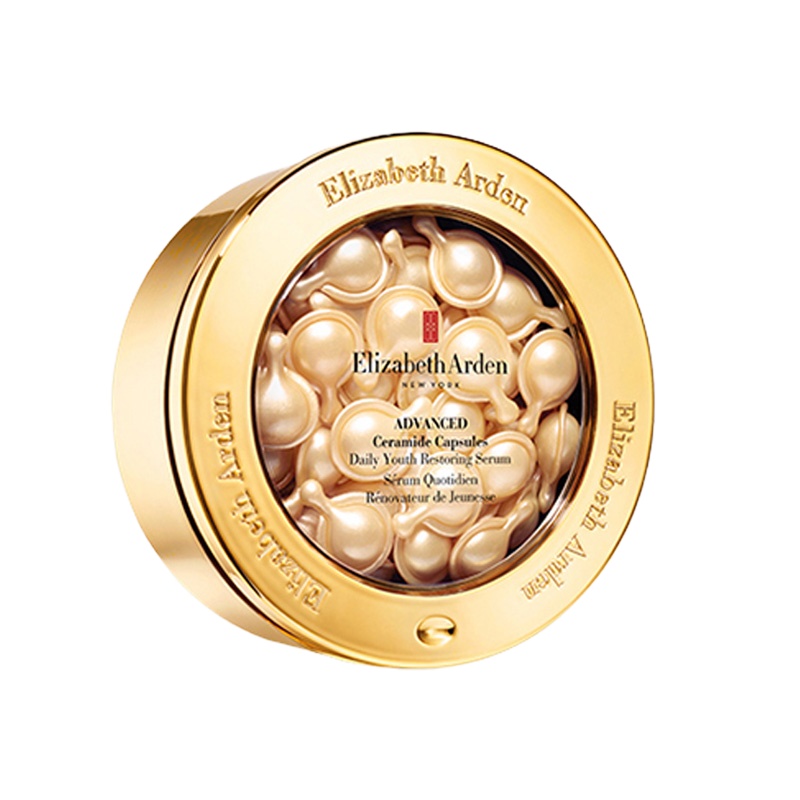 伊丽莎白雅顿(Elizabeth Arden)时空焕活面部精华 胶囊精华液约60粒 金胶神经酰胺 女士紧致修护化妆品