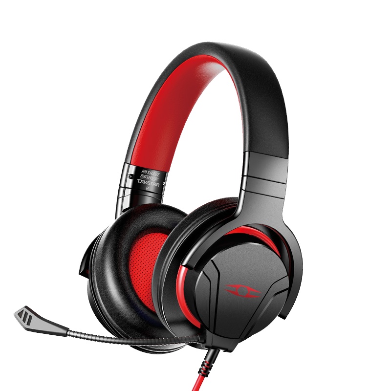 得胜 隐SHADE 自由玩家电脑电竞游戏带麦克风话筒头戴耳机听声辩位 有线带麦耳机吃鸡教学