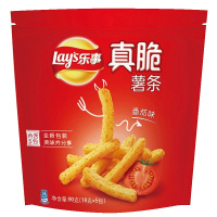 乐事(LAY'S) 薯片 真脆薯条番茄味90g(休闲零食) 新旧包装交替发货