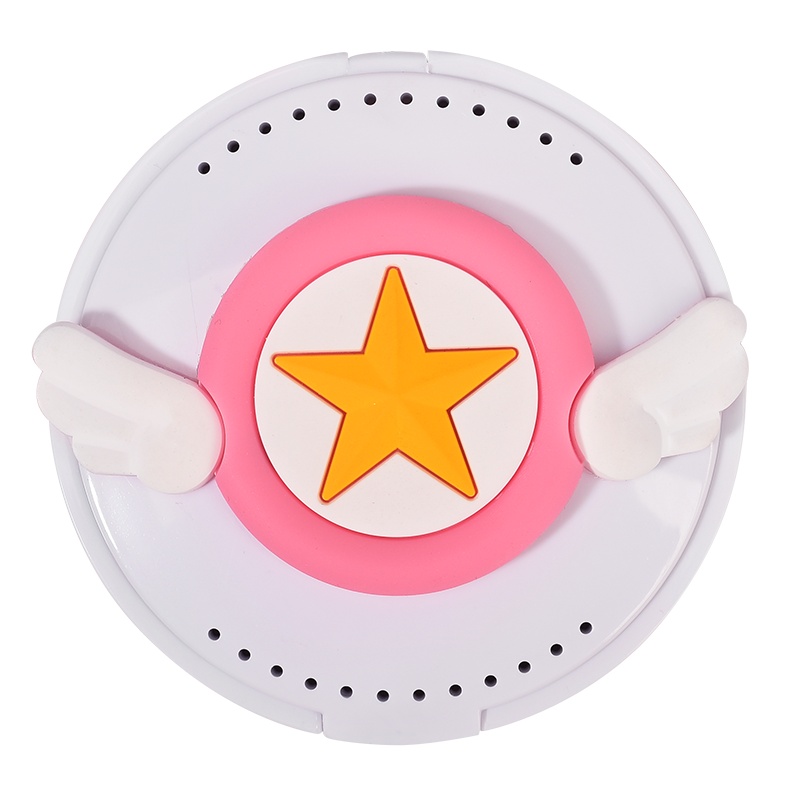 雅克菱Y-Kelin  正畸保持器盒牙套盒存放收纳盒可爱带镜 星星翅膀白色款