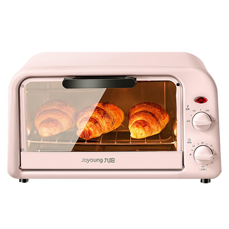 九阳(Joyoung)电烤箱 KX-10J3 10升迷你烤箱 定时控温 家用烘焙多功能 智能全自动 蛋糕
