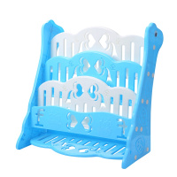 婴蓓 爱心儿童书架 宝宝幼儿园卡通绘本书架玩具储物架