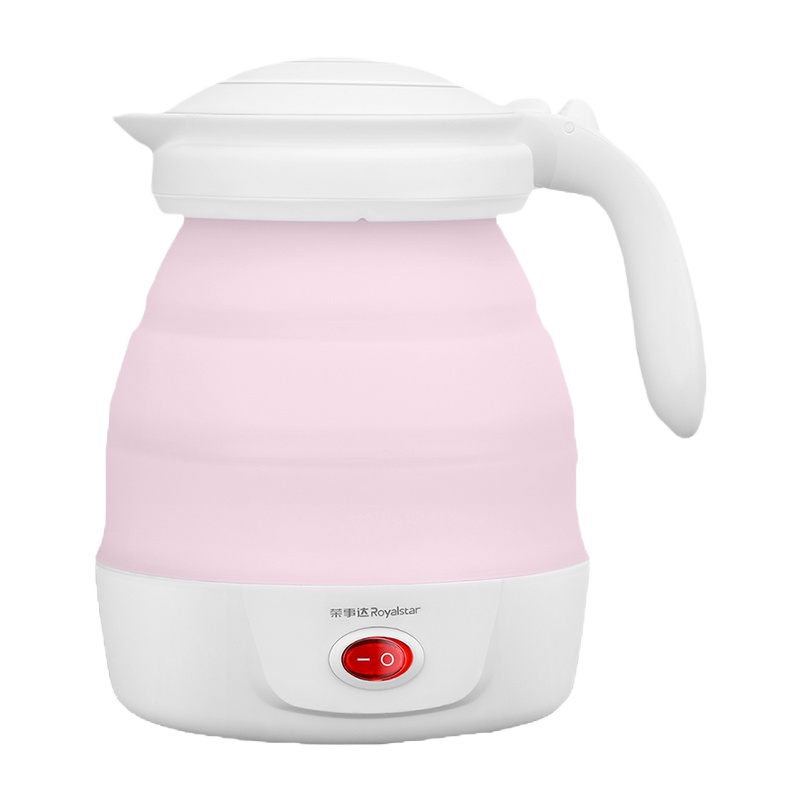 荣事达(Royalstar)电热水壶JY0802L便携式硅胶折叠旅行电热水壶煮茶器0.8L