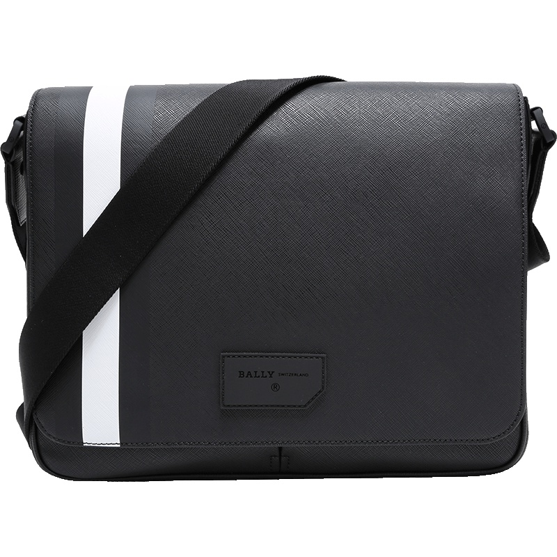 Bally 巴利 男士PVC单肩斜挎包 STRAD OF