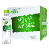娃哈哈无汽苏打水薄荷柠檬350ml