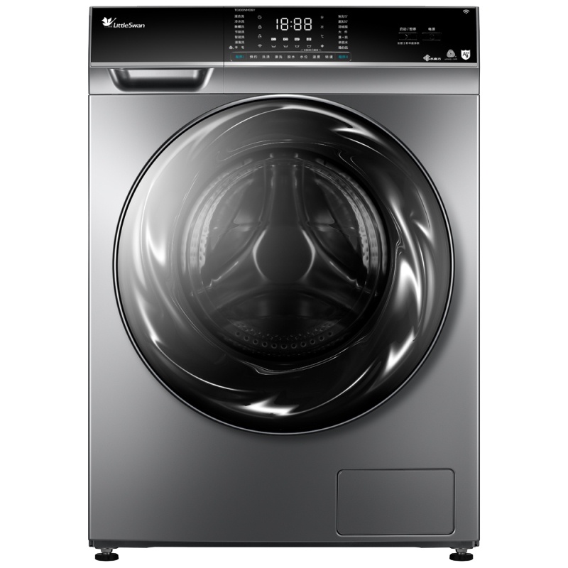 [洗烘套餐/套装]小天鹅滚筒洗衣机+热泵烘干机组合TG100NM06Y+TH100NH06WY 洗烘洗干