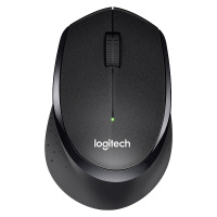 罗技(Logitech) M330 无线鼠标(黑色 带无线 2.4G接收器)