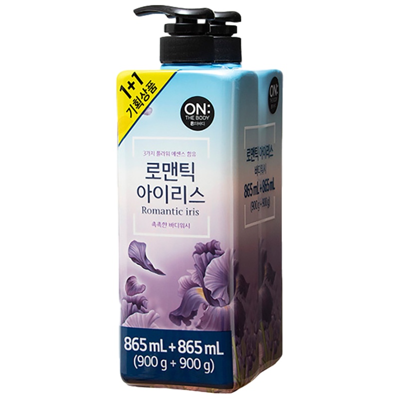 On the body 蝴蝶花 沐浴露 900g*2 水润嫩滑 鸢尾花香