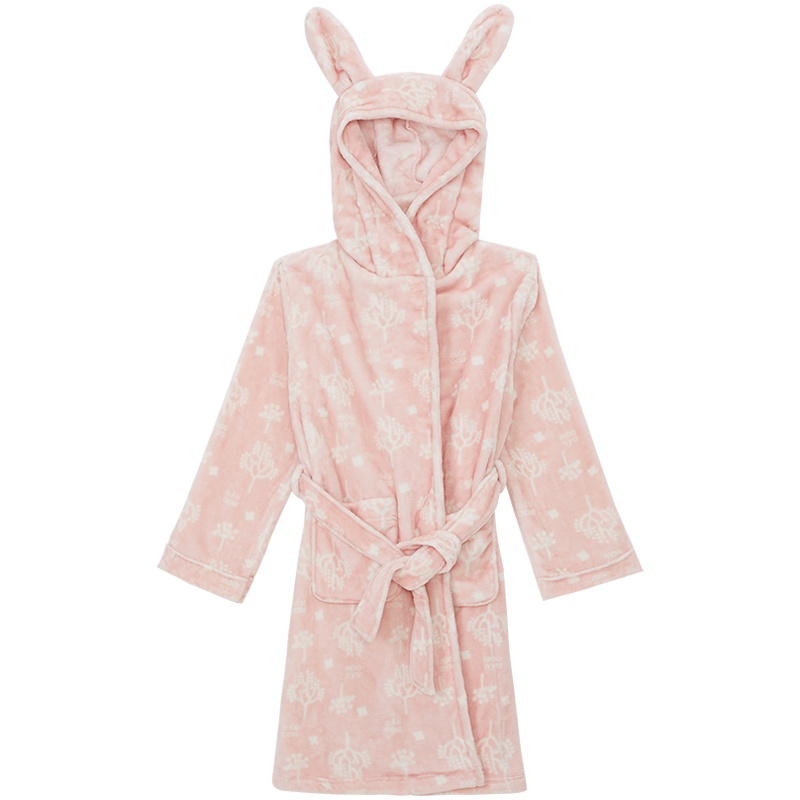 爱帝秋冬新品女睡袍珊瑚绒睡衣加绒中厚保暖法兰绒性感睡裙