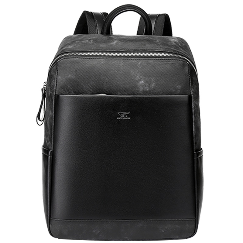 七匹狼男士双肩包英伦风格潮款青年背包出游旅行商务双肩包