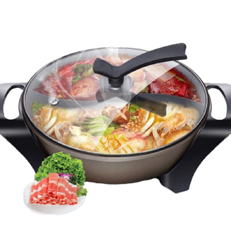 苏泊尔（SUPOR） H30YK803Y-150电火锅鸳鸯火锅5L不粘多用途锅电热锅电煮锅