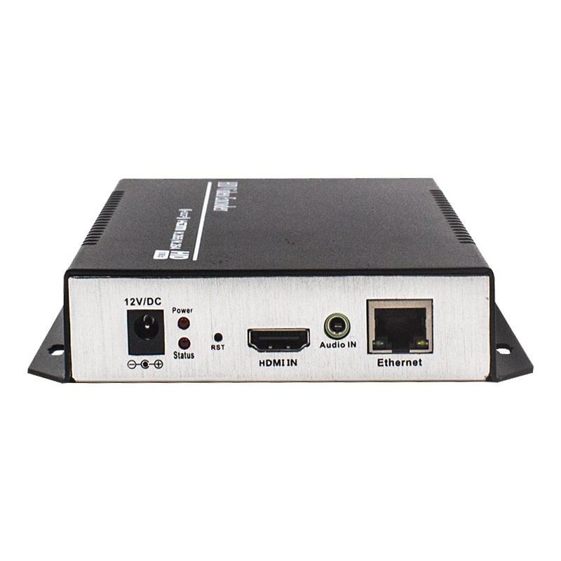 同三维T80001EH 高清直播编码器HDMI VGA SDI H.265 视频会议 推流盒RTMP NVR硬盘录像机