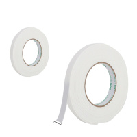 得力(deli)海绵胶 泡棉双面胶 双面胶带 强力 泡沫胶 单卷 30416 [25mm*3.6mm*5y]