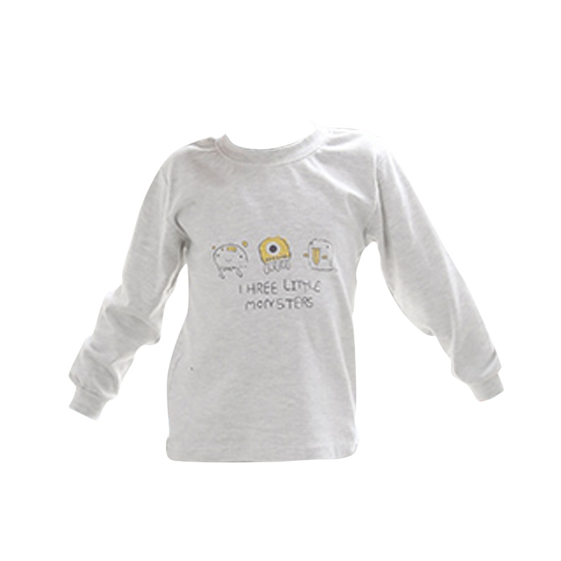 高梵童装2019秋冬新款可爱印花纯棉儿童内衣套装男童女童官方正品