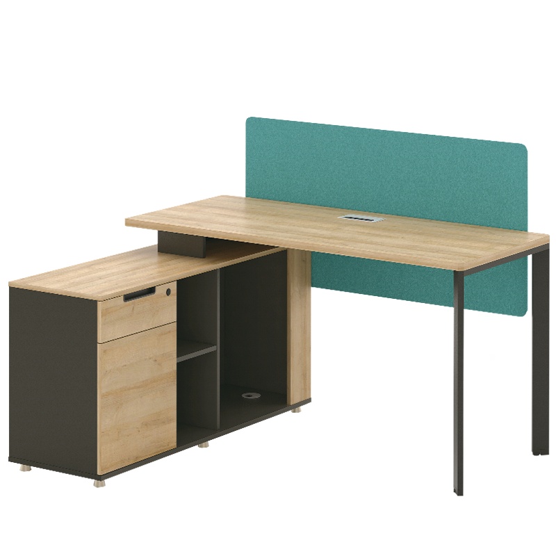 【藏书阁】职员办公桌简约现代单人工作位员工桌 单人位