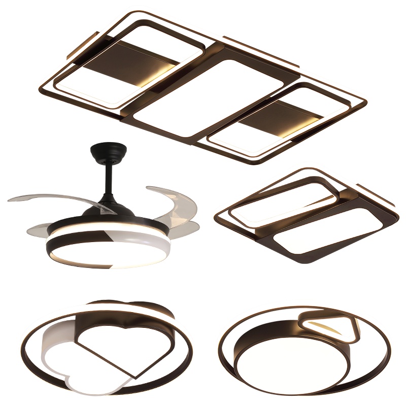 品拓Grevol吸顶灯现代几何北欧套餐客厅灯卧室灯现代简约大气时尚超薄大灯饰灯具