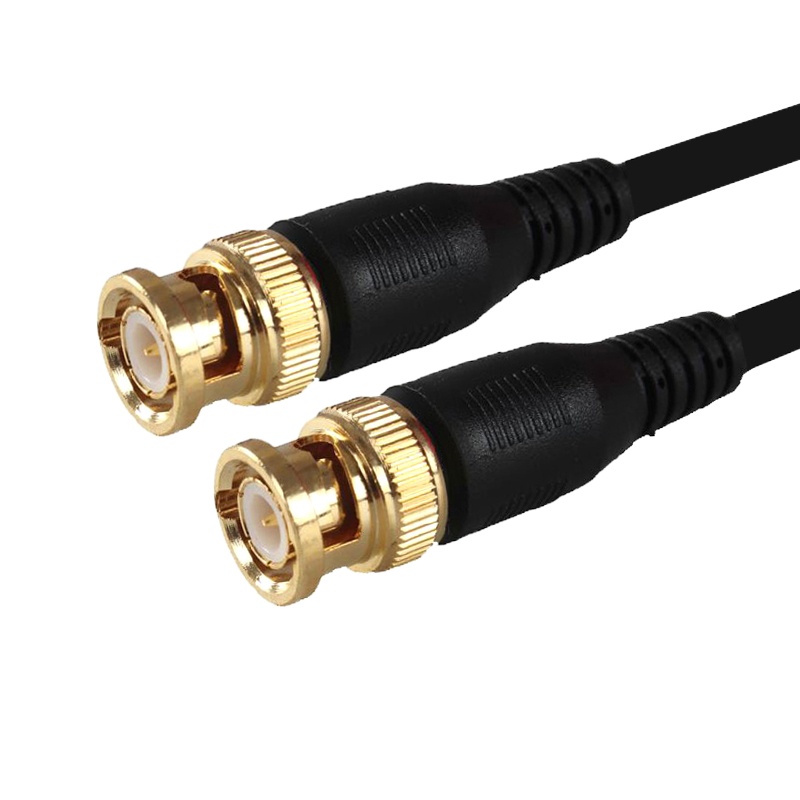 秋叶原 3G-SDI线 高清监控BNC视频线 公对公Q9连接线 HD-SDI(75-5)3米