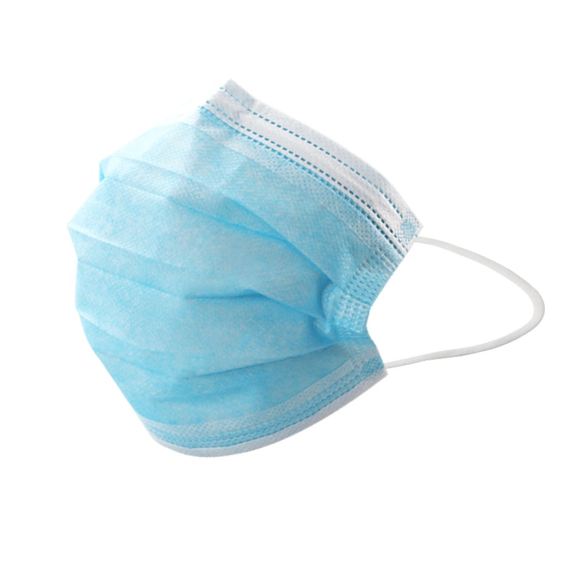 [50口罩]n95防护口罩kn95防护口罩。雾霾防护应对防病毒口罩低阻力透气50克熔喷布防护保暖折叠耳带式口GB2626