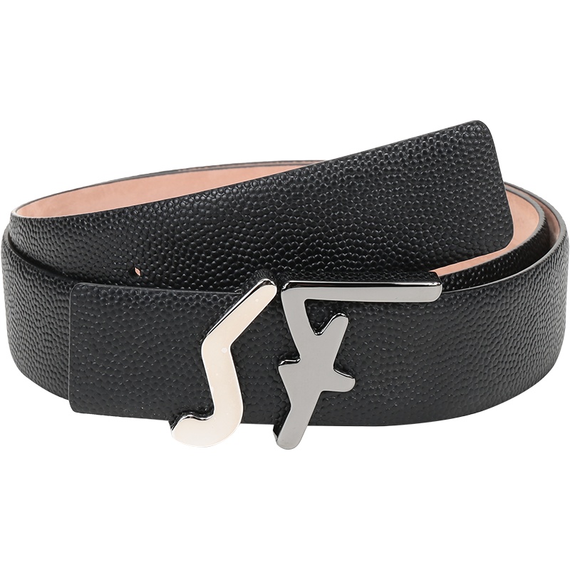 Salvatore Ferragamo 菲拉格慕 男士牛皮板扣式皮带腰带 67A094