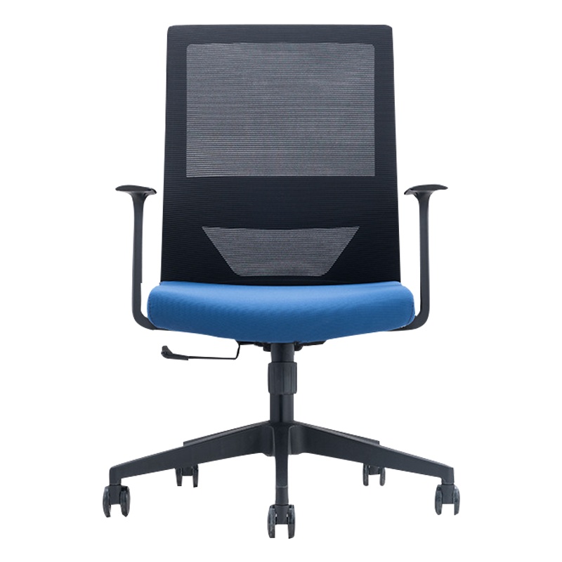 质凡办公椅靠背网布职员座椅现代简约家用舒适转椅子经理主管椅会客椅