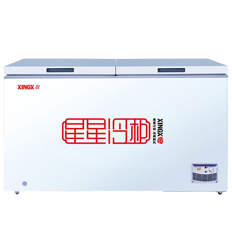 星星(XINGX)BD/BC-480E 厨房商用保鲜设备 480升冰柜 冷柜 卧式大容量商用 冷藏冷冻转换单温冰柜