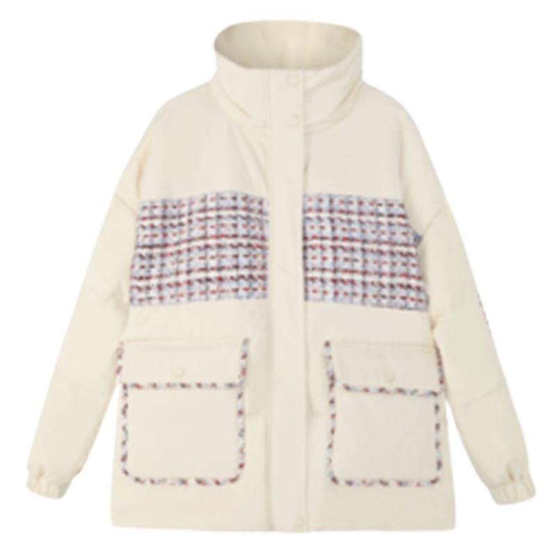 专柜同款拉贝缇羽绒服女短款拉夏贝尔2019冬季新款韩版宽松时尚面包服外套60009307