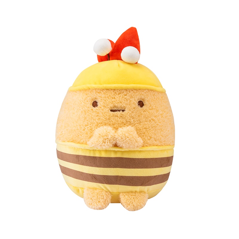 名创优品(miniso) 角落小伙伴系列公仔生日礼物毛绒玩具布娃娃创意玩偶[蜜蜂炸虾尾]