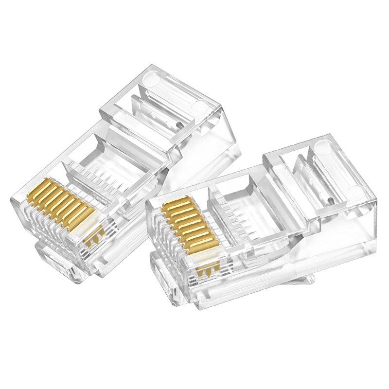 普//联 TP-LINK TL-EH5e01-100 超五类非屏蔽网络水晶头 RJ45【100个/包】