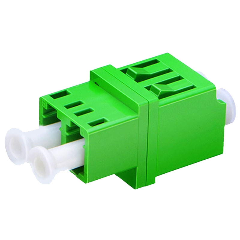 ABLEMEN LC/APC 双工法兰盘 绿色 10个/包