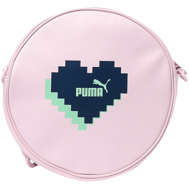 PUMA彪马女包运动包复古圆形休闲双肩包076960