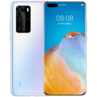 华为(HUAWEI) 华为 P40 Pro 5G版 8GB+256GB 零度白 麒麟990 5G SoC芯片 5000万超感知徕卡四摄 50倍数字变焦 移动联通电信全网通5G手机