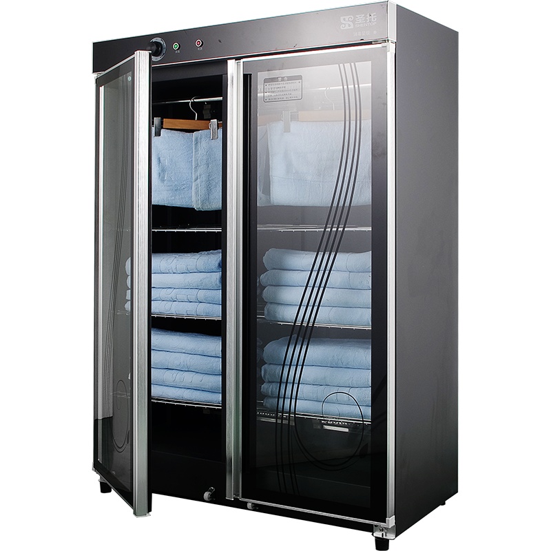 圣托(Shentop)酒店大容量 毛巾消毒柜 立式 商用 衣服 服装 拖鞋 臭氧 紫外线 保洁柜 YTP910-M4