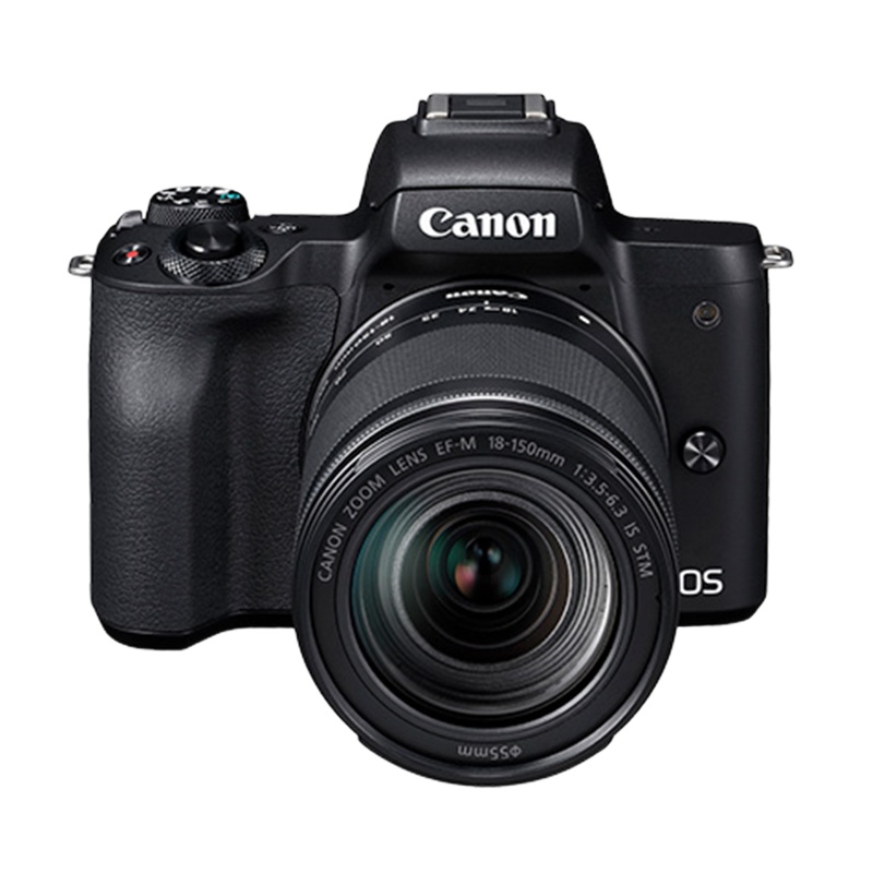 佳能(Canon)EOS M50 黑色 EF-M18-150mm f/3.5-6.3 IS STM黑色数码微单套机