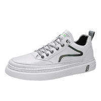 [预售]木林森板鞋男鞋新款潮鞋秋季透气休闲百搭薄款鞋子男士小白鞋