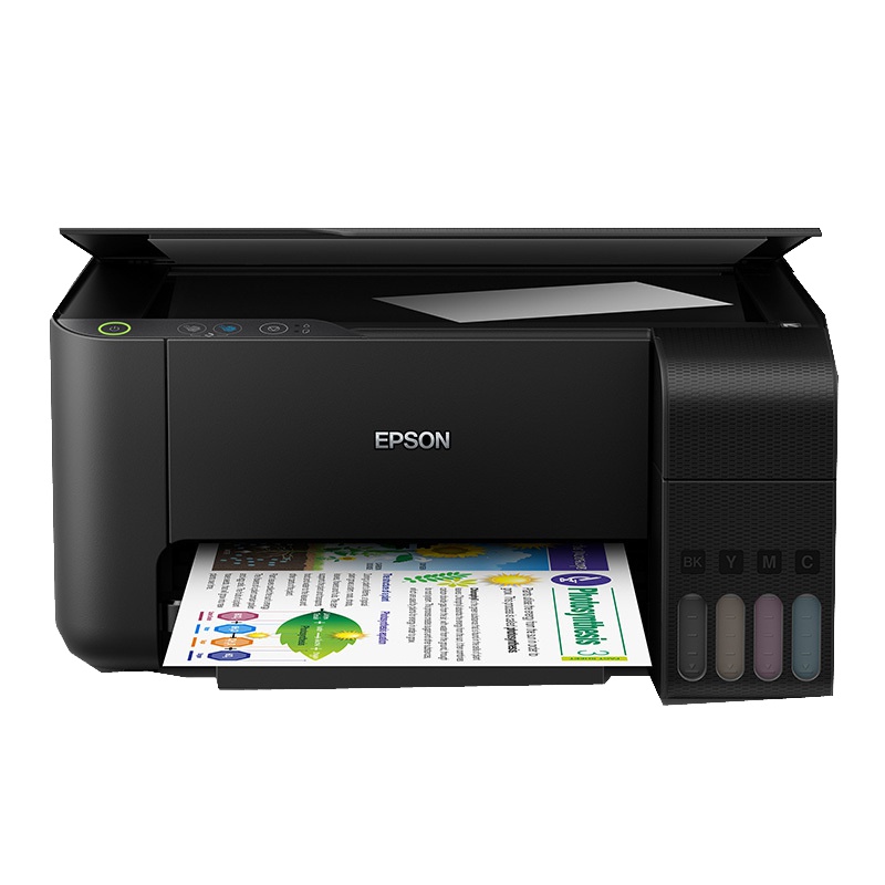 爱普生(EPSON) L3118 喷墨打印机彩色原装多功能一体机(打印 复印 扫描)
