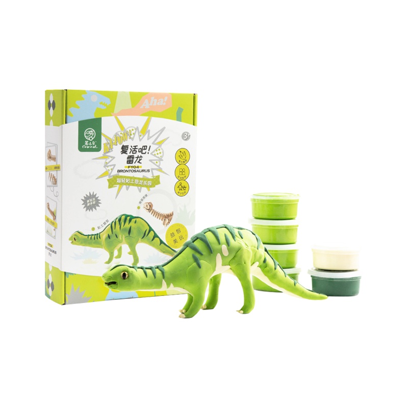 若小贝恐龙粘土雷龙FY04