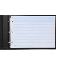 A4活页账簿装订夹 A4激光账簿装订夹 5本装