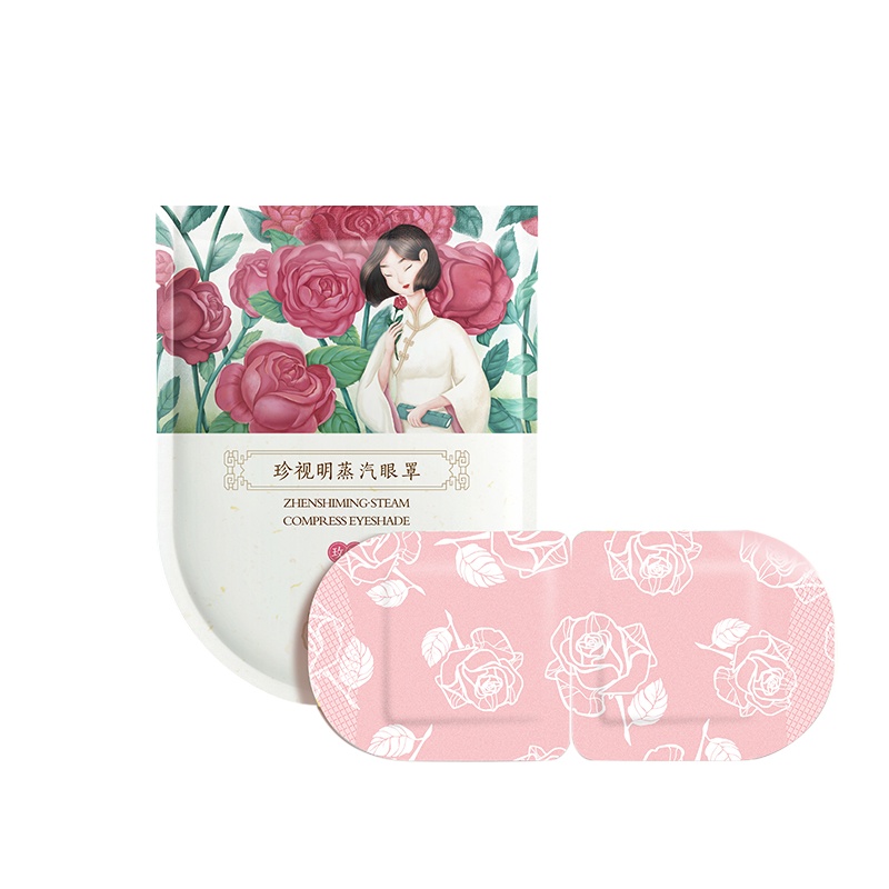 珍视明蒸汽眼罩玫瑰味一盒装