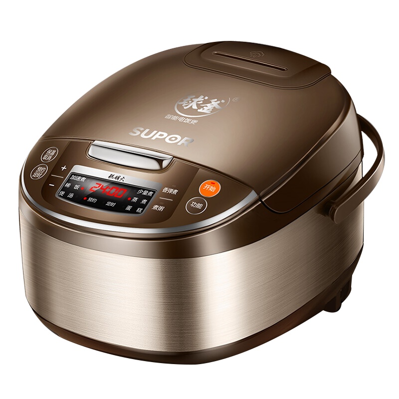 苏泊尔(SUPOR)电饭煲家用5L大容量3-8人多功能电饭锅球釜不粘内胆24小时智能预约定时SF50FC733