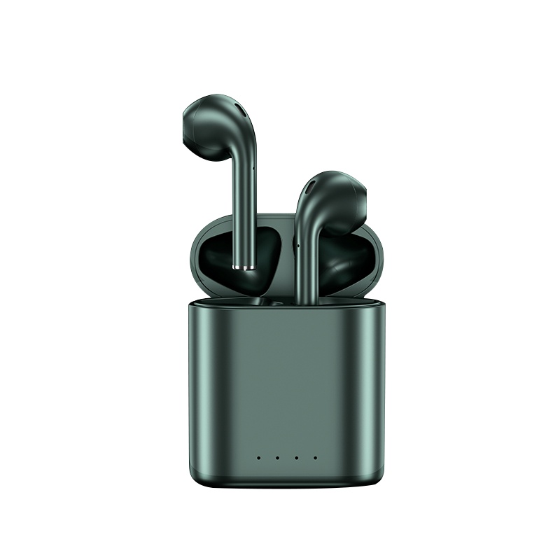 塔菲克(TAFIQ)蓝牙耳机2021年新款无线双耳入耳式适用华为p20p30p40pro[暗夜绿]标准款蓝牙耳机
