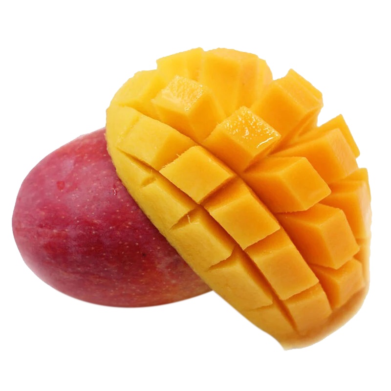 [鲜贝达生鲜]攀枝花爱文芒果9斤彩箱特大果 彩虹芒果单果(300-600g) (9-15个)当季新鲜水果