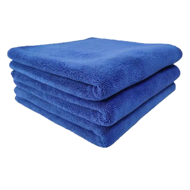 加厚吸水巾 75×35CM 不掉毛抹布 10条装 颜色随机