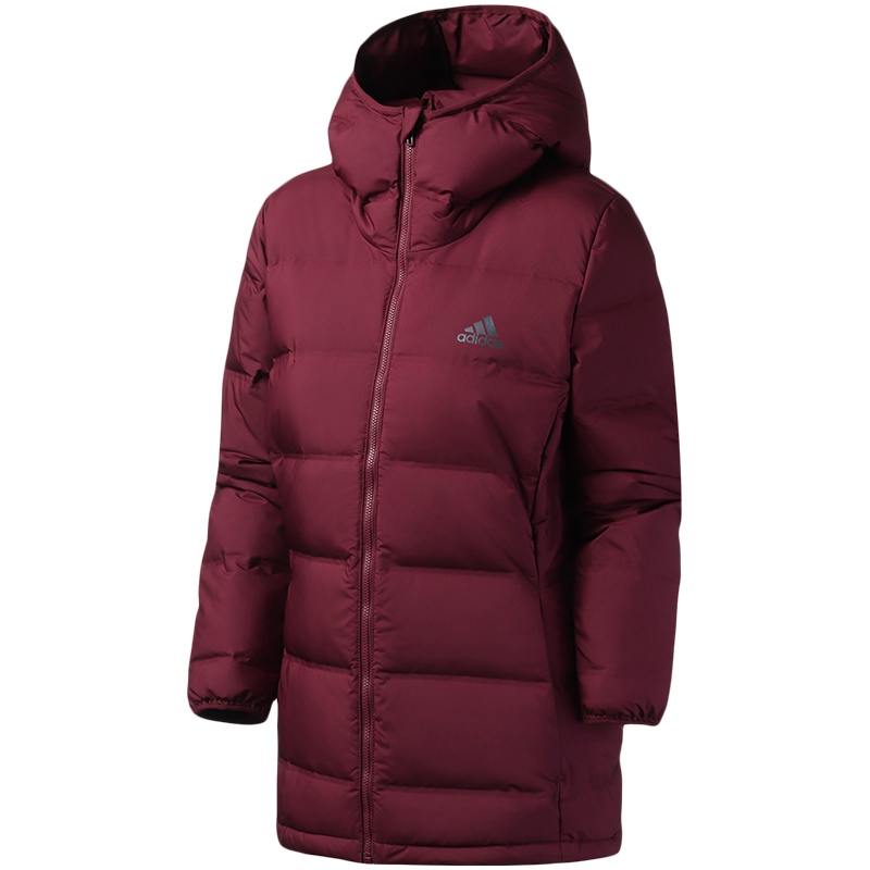 阿迪达斯女服羽绒服户外保暖外套夹克休闲运动服DZ1495